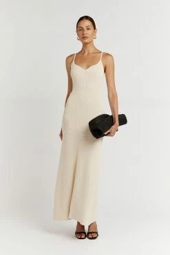 DISSH Boutiques CLOTHING KOKO SWEETHEART STONE KNIT DRESS