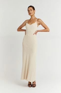 DISSH Boutiques CLOTHING KOKO SWEETHEART STONE KNIT DRESS