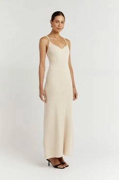 DISSH Boutiques CLOTHING KOKO SWEETHEART STONE KNIT DRESS