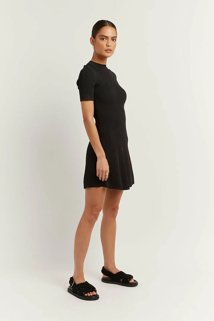 Buy ๐งจ DISSH Boutiques DONNA BLACK SLEEVED MINI ๐ DRESS CLOTHING ๐ 3 DISSH Boutiques DONNA BLACK SLEEVED MINI DRESS CLOTHING