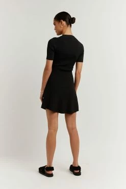 Buy ๐งจ DISSH Boutiques DONNA BLACK SLEEVED MINI ๐ DRESS CLOTHING ๐ 8 DISSH Boutiques DONNA BLACK SLEEVED MINI DRESS CLOTHING