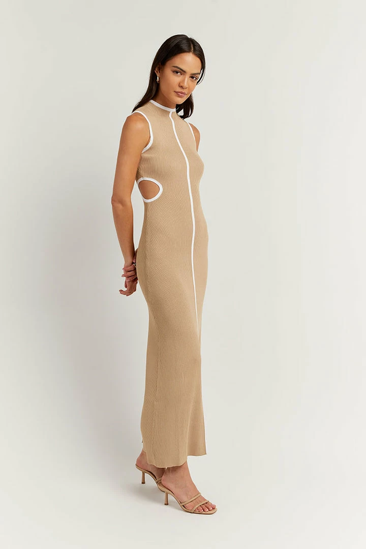 Wholesale ๐ DISSH Boutiques BINDING WHEAT KNIT MIDI ๐ DRESS THE BUMP FRIENDLY EDIT โจ 4 DISSH Boutiques BINDING WHEAT KNIT MIDI DRESS THE BUMP FRIENDLY EDIT