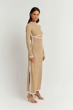 Budget π€© DISSH Boutiques BINDING WHEAT SLEEVED KNIT π DRESS THE BUMP FRIENDLY EDIT π 9 DISSH Boutiques BINDING WHEAT SLEEVED KNIT DRESS THE BUMP FRIENDLY EDIT