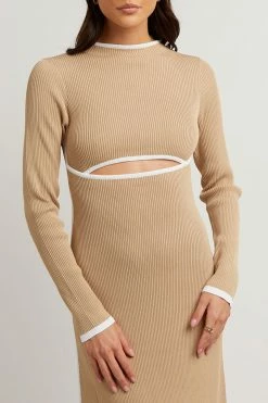 Budget π€© DISSH Boutiques BINDING WHEAT SLEEVED KNIT π DRESS THE BUMP FRIENDLY EDIT π 11 DISSH Boutiques BINDING WHEAT SLEEVED KNIT DRESS THE BUMP FRIENDLY EDIT