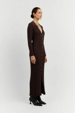 Top 10 ๐ DISSH Boutiques RHODES BITTER CHOC SLEEVED ๐ DRESS ๐ 9 DISSH Boutiques RHODES BITTER CHOC SLEEVED DRESS