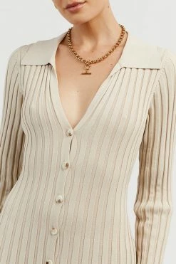 DISSH Boutiques RHODES STONE SLEEVED DRESS CLOTHING