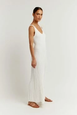 Best Sale ๐ DISSH Boutiques THE BUMP FRIENDLY EDIT KAT OFF WHITE V NECK KNIT ๐ DRESS ๐ 9 DISSH Boutiques THE BUMP FRIENDLY EDIT KAT OFF WHITE V NECK KNIT DRESS