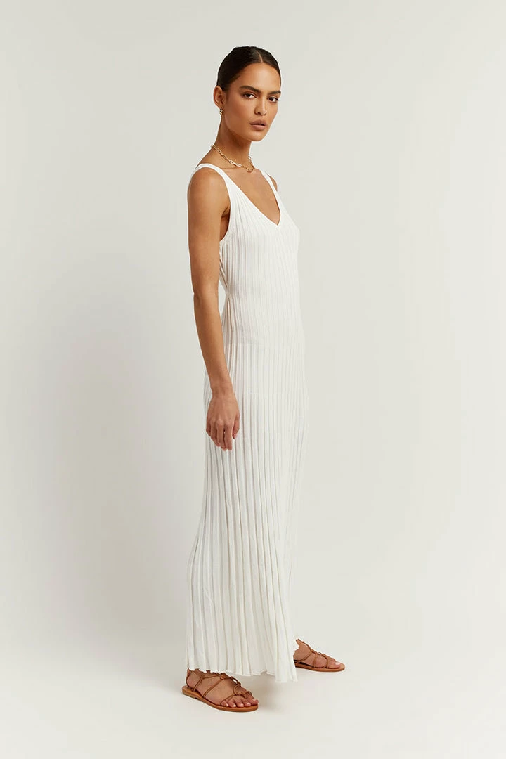 Best Sale ๐ DISSH Boutiques THE BUMP FRIENDLY EDIT KAT OFF WHITE V NECK KNIT ๐ DRESS ๐ 4 DISSH Boutiques THE BUMP FRIENDLY EDIT KAT OFF WHITE V NECK KNIT DRESS