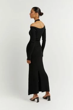 Coupon ๐ DISSH Boutiques TONI BLACK SLEEVED KNIT MIDI ๐ DRESS CLOTHING ๐ 13 DISSH Boutiques TONI BLACK SLEEVED KNIT MIDI DRESS CLOTHING