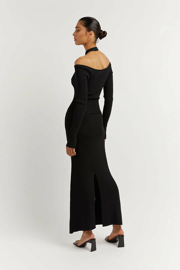 Coupon ๐ DISSH Boutiques TONI BLACK SLEEVED KNIT MIDI ๐ DRESS CLOTHING ๐ 7 DISSH Boutiques TONI BLACK SLEEVED KNIT MIDI DRESS CLOTHING