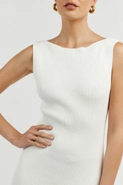 Wholesale ๐ DISSH Boutiques ARIA OFF WHITE KNIT MIDI ๐ DRESS โ๏ธ 9 DISSH Boutiques ARIA OFF WHITE KNIT MIDI DRESS