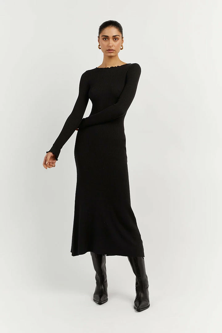 Discount π DISSH Boutiques SOPHIA BLACK SLEEVED MIDI π DRESS CLOTHING π₯° 3 DISSH Boutiques SOPHIA BLACK SLEEVED MIDI DRESS CLOTHING