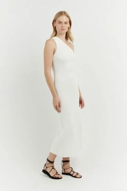 Best Sale โ DISSH Boutiques CLOTHING MOSSMAN WHITE ONE SHOULDER ๐ DRESS ๐ฏ 9 DISSH Boutiques CLOTHING MOSSMAN WHITE ONE SHOULDER DRESS