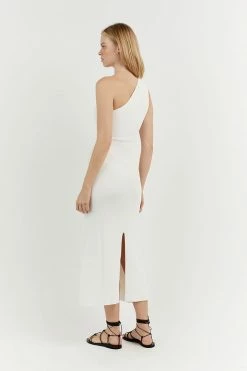 Best Sale โ DISSH Boutiques CLOTHING MOSSMAN WHITE ONE SHOULDER ๐ DRESS ๐ฏ 8 DISSH Boutiques CLOTHING MOSSMAN WHITE ONE SHOULDER DRESS